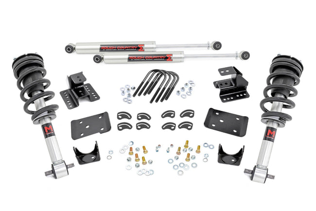 2 Inch Lowering Kit | 4 Inch Rear Lowering | M1 | Chevy/GMC 1500 (14-18 & Classic)