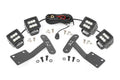 LED Light Kit | Ditch Mount | Dual 2" Black Pairs | Flood | Toyota Tundra (14-21)