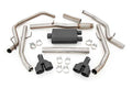 Rough Country Performance Exhuast | Stainless | Crew/Dbl | RR Exit | Chevy/GMC Sierra/Silverado 1500 (19-25)