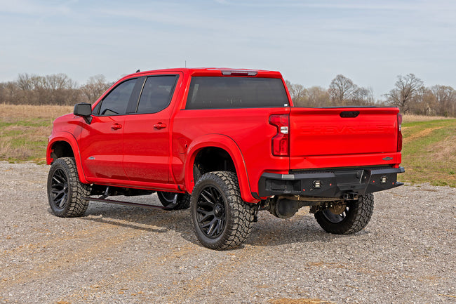 Rough Country Power Running Boards | Dual Electric Motor | Crew Cab | Chevy/GMC 1500/2500HD/3500HD (19-26)