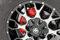 Rough Country Caliper Covers | Rear | Red | Chevy/GMC 1500 (19-25)
