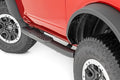 Oval Nerf Steps | 2-Door | Black | Ford Bronco (2 Door) 4WD (2021-2025) - The Suspension Specialists