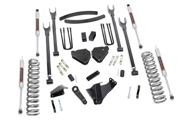6 Inch Lift Kit | Diesel | 4 Link | M1 | Add-A-Leaf | Ford F-250/F-350 Super Duty (05-07)