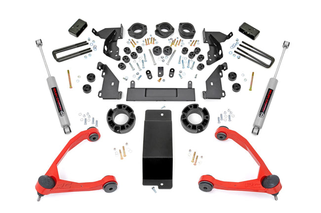 4.75 Inch Lift Kit | Red UCA | Combo | Chevy/GMC 1500 (14-15)