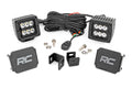 LED Light Kit | Ditch Mount | 2" Black Pair | Spot | Toyota Tundra (22-25)