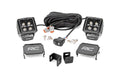 LED Light Kit | Ditch Mount | 2" Black Pair | White DRL | Toyota Tundra (22-25)