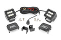 LED Light Kit | Ditch Mount | 2" Black Pair | Flood | Toyota Tundra (22-25)