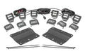LED Light Kit | Fog Mount | Triple 2" Black Pair | Spot | Ford Bronco (21-25) - The Suspension Specialists