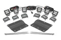 LED Light Kit | Fog Mount | Triple 2" Black Pair | Spot/Flood | Ford Bronco (21-25) - The Suspension Specialists