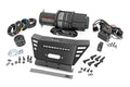 Winch Plate | 4500-LB Winch | 10" Black Slimline | Honda Pioneer 520 - The Suspension Specialists