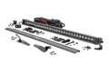 30" Single Row Light Mount | Front | Black Series | White DRL | Polaris RZR Turbo R - The Suspension Specialists