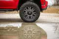 Rough Country 93 Series Wheel | One-Piece | Machined Black | 20x9 | 6x5.5/6x135 | 0mm - The Suspension Specialists