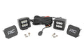 Rough Country 2 Inch Black Series LED Light Pods | Spot | Square - The Suspension Specialists