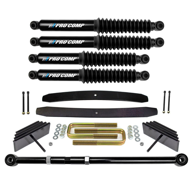 2" Full Lift Kit For Early 1999 Ford F250 F350 4X4 w/ Pro Comp Shocks