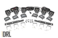 LED Light Kit | Fog Mount | Triple 2" Black Pair | Amber DRL | Ford Raptor (17-20) - The Suspension Specialists