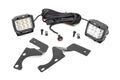 LED Light Kit | Ditch Mount | 3" Chrome Wide Angle Pair - The Suspension Specialists
