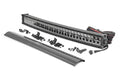 Rough Country 30 Inch Black Series LED Light Bar | Curved | Dual Row | Amber DRL - The Suspension Specialists