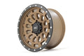 Rough Country 87 Series Wheel | Simulated Beadlock | Bronze/Black | 17x8.5 | 6x5.5 |+25mm - The Suspension Specialists