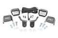 LED Light Kit | Cage Mount | 2" Chrome Pair | Wide Angle | Honda Pioneer 1000 - The Suspension Specialists
