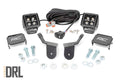 LED Light Kit | Cage Mount | 2" Black Pair | Amber DRL | Honda Pioneer 1000/Pioneer 1000-6 - The Suspension Specialists