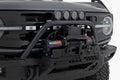 Safari Bar | 3.5" Round LED (Quad) | Black | Amber DRL | OE Modular Steel | Ford Bronco (21-25) - The Suspension Specialists