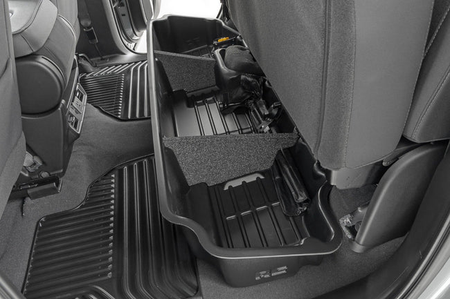 Under Seat Storage | Double Cab | Chevy/GMC 1500/2500HD/3500HD (19-26 & Classic)