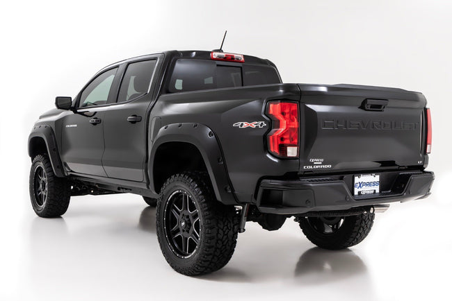 Pocket Fender Flares | GAZ Summit White | Chevy Colorado 2WD/4WD (2023-2026)