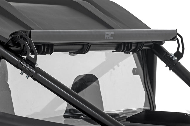 Rough Country LED Light Kit | Rear Mount | 40" Black Single Row | Polaris RZR 1000XP4 (2024)