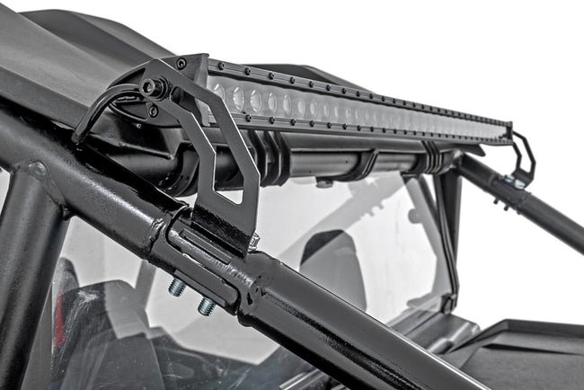 Rough Country LED Light Kit | Rear Mount | 40" Black Single Row | Polaris RZR 1000XP4 (2024)