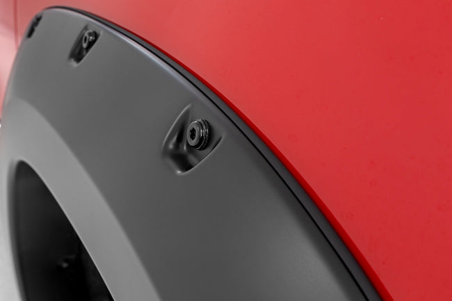 Rough Country Pocket Fender Flares | PXQ Black Metallic | Ram 1500 2WD/4WD (2019-2024)