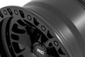 Rough Country 82 Series Wheel | One-Piece | Semi Gloss Black | 17x9 | 6x5.5 | -12mm - The Suspension Specialists