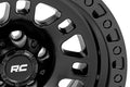 Rough Country 82 Series Wheel | One-Piece | Semi Gloss Black | 17x9 | 6x5.5 | -12mm - The Suspension Specialists