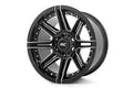 Rough Country 88 Series Wheel | One-Piece | Gloss Black | 17x9 | 6x5.5 | +0mm - The Suspension Specialists