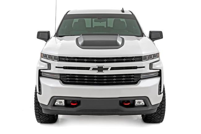 Hood Scoop | GXD Sterling Grey Metallic | Chevy Silverado 1500 2WD/4WD (2019-2026 & Classic)