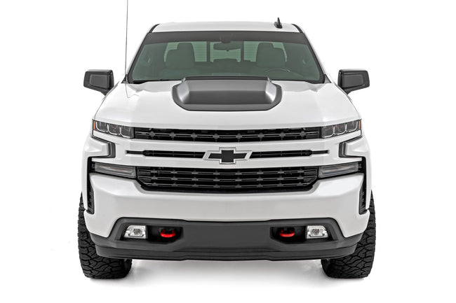 Hood Scoop | GBA Black | Chevy Silverado 1500 2WD/4WD (2019-2026 & Classic)
