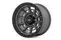 Rough Country 85 Series Wheel | Simulated Beadlock | Gunmetal Gray/Black | 17x9 | 6x135 | -12mm - The Suspension Specialists