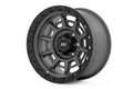 Rough Country 85 Series Wheel | Simulated Beadlock | Gunmetal Gray/Black | 17x9 | 6x5.5 | -12mm - The Suspension Specialists