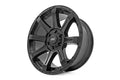 Rough Country 81 Series Wheel | One-Piece | Semi Gloss Black | 20x10 | 6x135 | -19mm - The Suspension Specialists