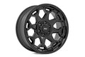 Rough Country 80 Series Wheel | One-Piece | Semi Gloss Black | 20x10 | 5x5 | -19mm - The Suspension Specialists