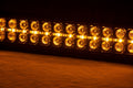 Rough Country 30 Inch Black Series LED Light Bar | Curved | Dual Row | Amber DRL - The Suspension Specialists