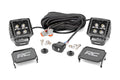 LED Light Kit | Ditch Mount | 2" Black Pair | Amber DRL | Ford Bronco (21-25) - The Suspension Specialists