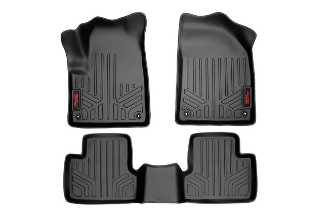Rough Country Floor Mats | FR & RR | Jeep Cherokee KL 2WD/4WD (2014-2023)
