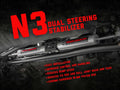 N3 Steering Stabilizer | Dual | 2.5-8 Inch Lift | Jeep Gladiator JT/Wrangler JL (18-25)