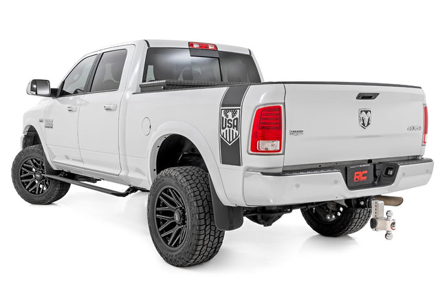 Rough Country Power Running Boards | Dual Electric Motor | Quad Cab | Ram 2500/3500 (10-25)