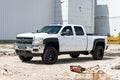 Rough Country Pocket Fender Flares | 6'7" & 8' Bed | 16 Graystone | Chevy Silverado 1500/2500HD/3500HD (07-14)