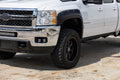 Rough Country Pocket Fender Flares | 6'7" & 8' Bed | GAN Silver | Chevy Silverado 1500/2500HD/3500HD (07-14)