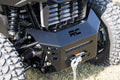 Winch Plate | 4500-LB Winch | 10" Black Slimline | Honda Pioneer 520 - The Suspension Specialists