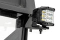 LED Light | RR Cage Mount | 2" Chrome Pair | Wide Angle | Polaris Ranger 1000/Ranger XP 900/1000 - The Suspension Specialists