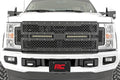 Mesh Grille | 12" Dual Row LED | Black | Ford F-250/F-350 Super Duty (17-19) - The Suspension Specialists