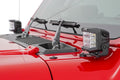 Rough Country 3 Inch Chrome Series LED Lights | Wide Angle Osram | Pair - The Suspension Specialists